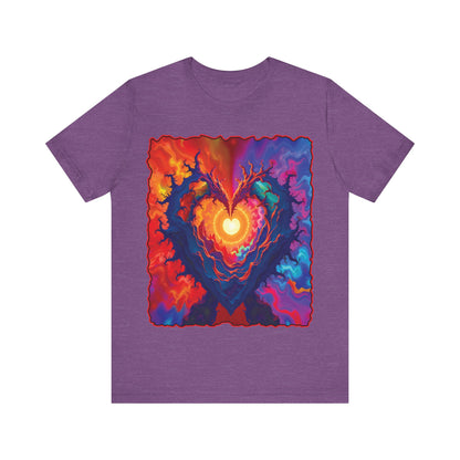Colorful Heart Tee