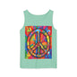 Colorful Peace Sign Tank Top
