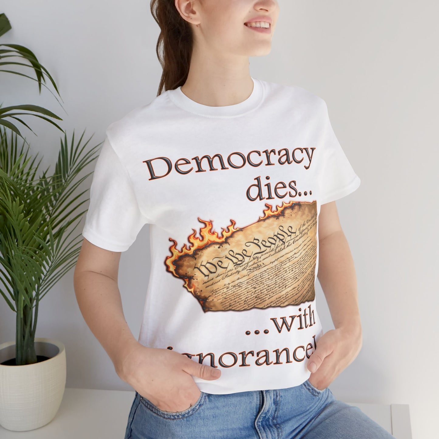 Democracy Dies Tee