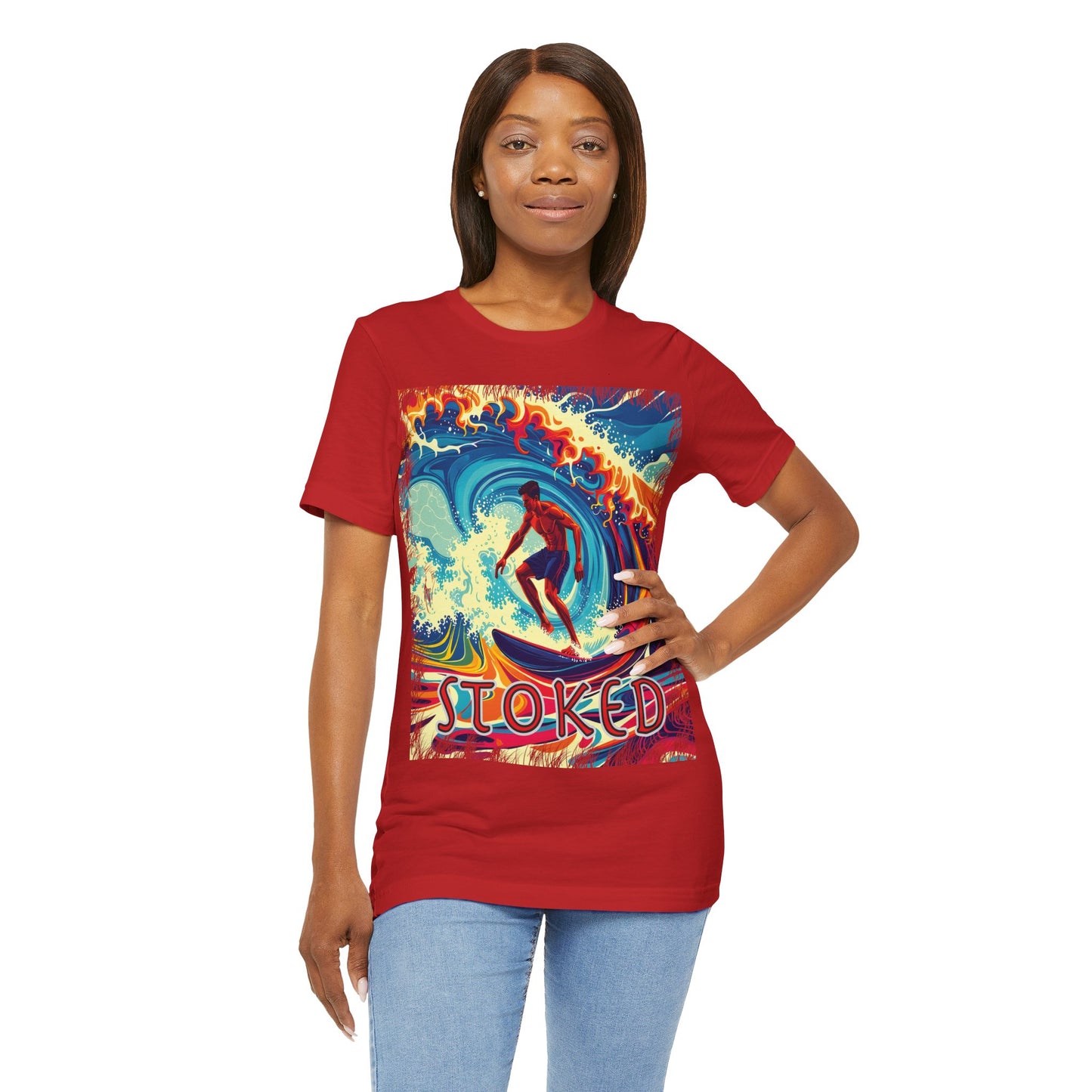 Psychedelic Surfer Tee