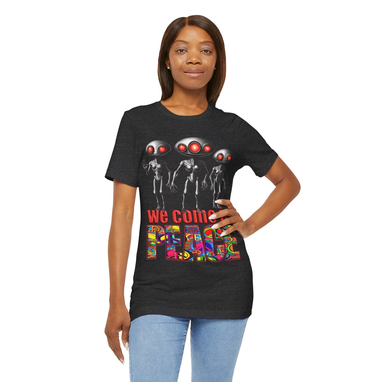 Aliens Come in Peace Tee