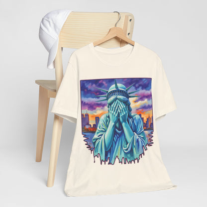 Lady Liberty Crying Tee