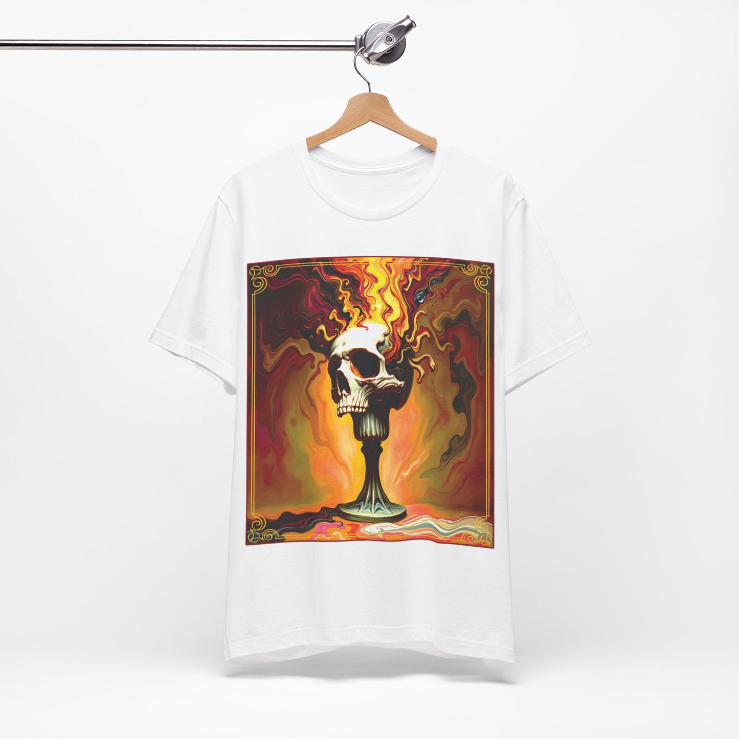Colorful Exploding Skull Tee