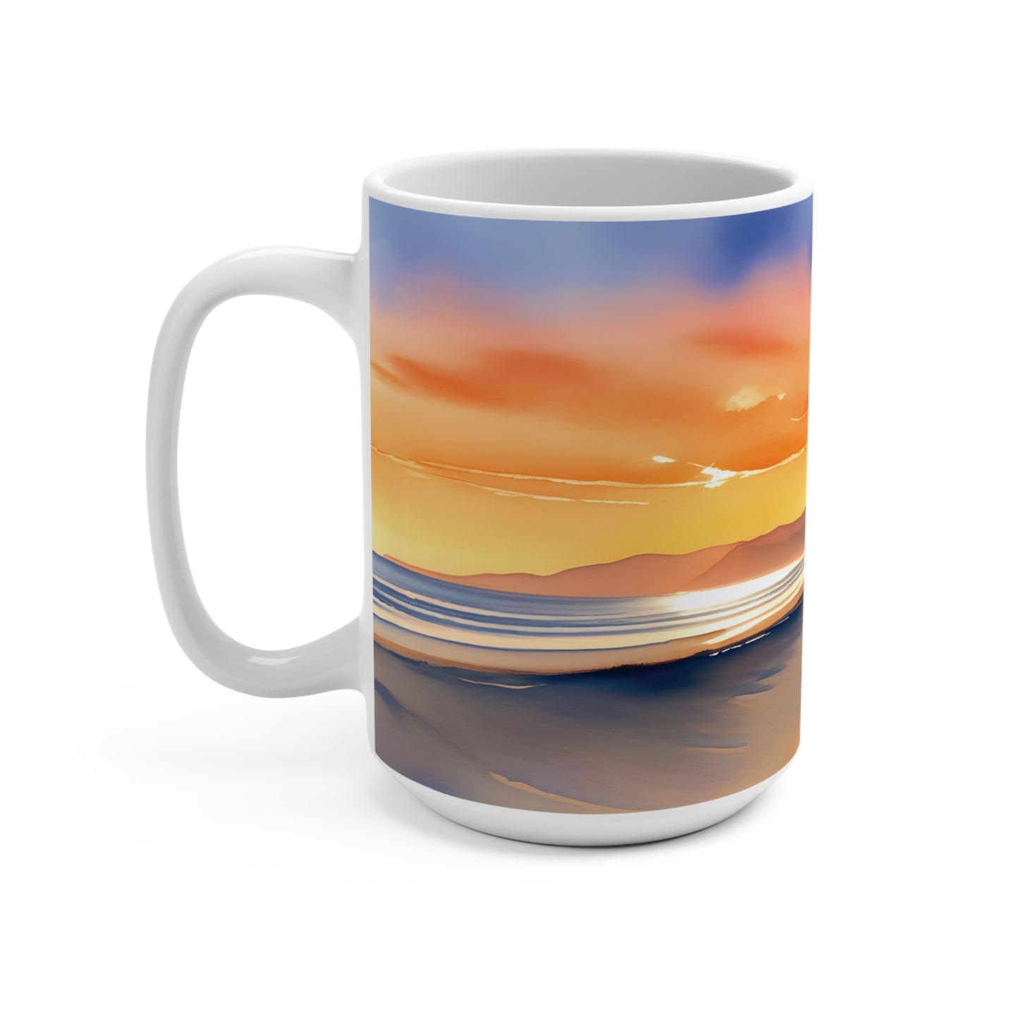 Sun Beach Mug 15oz