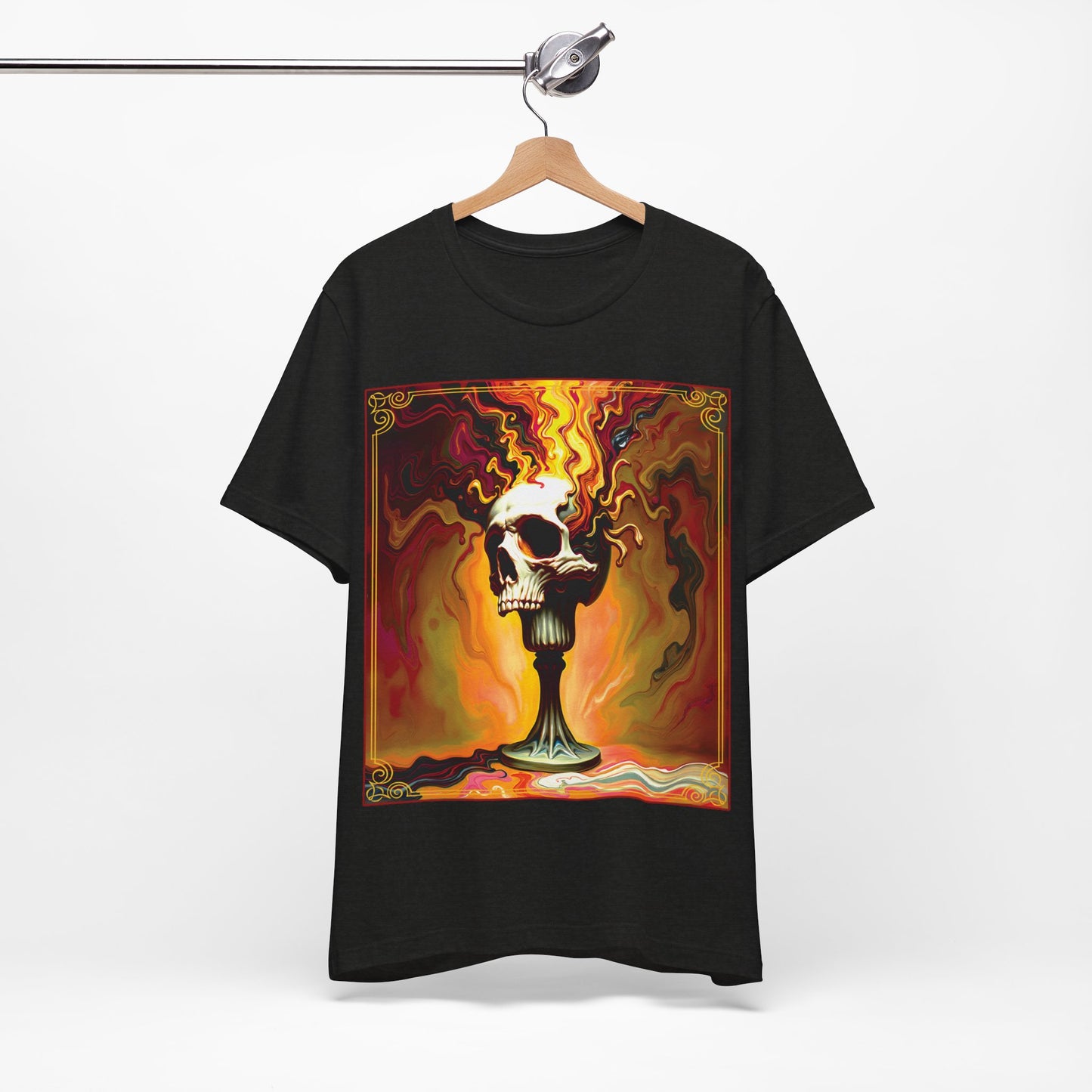 Colorful Exploding Skull Tee