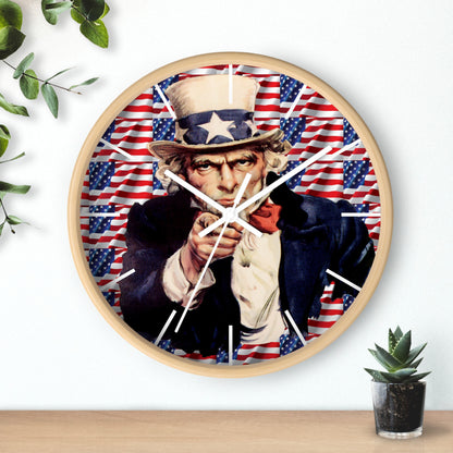 Uncle Sam Wall Clock