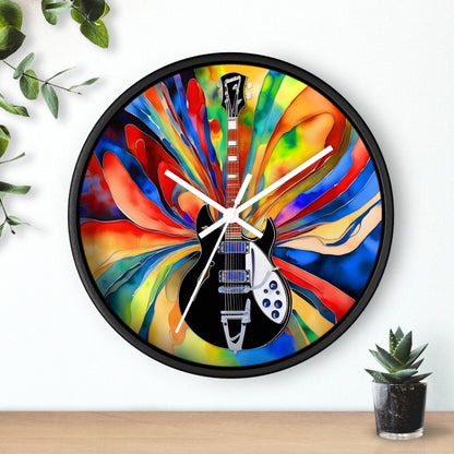 Guitar Wall Clock