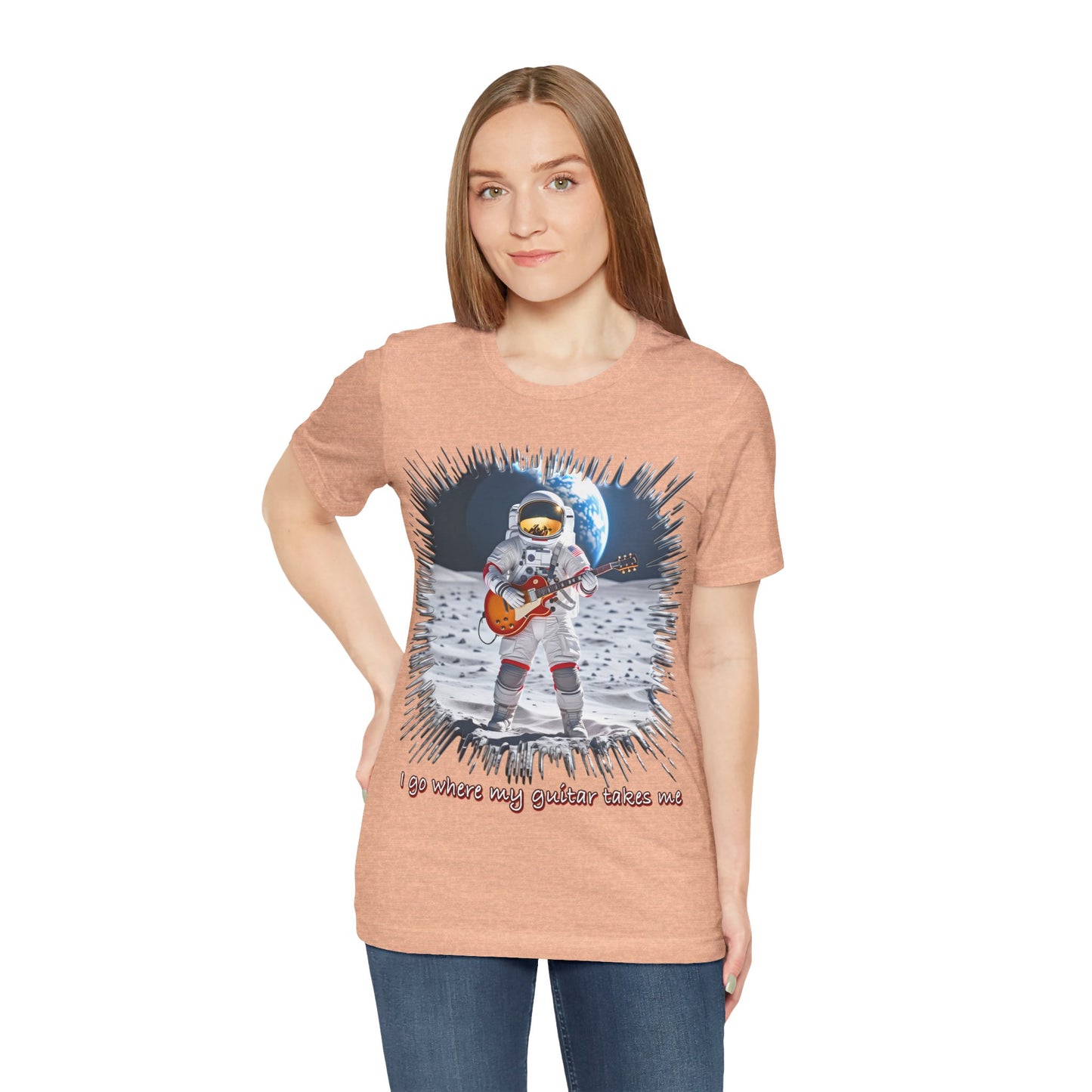 Astronaut Guitar Tee