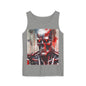 Cyborg Robot Skull Tank Top