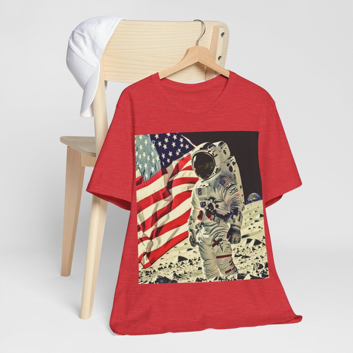 Astronaut On Moon Tee