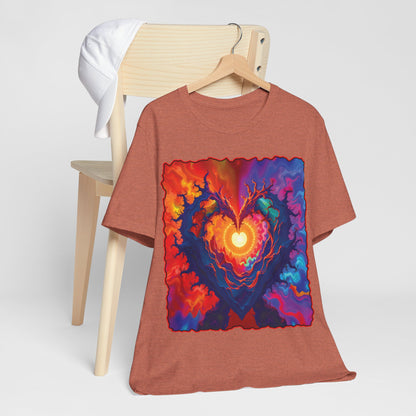 Colorful Heart Tee
