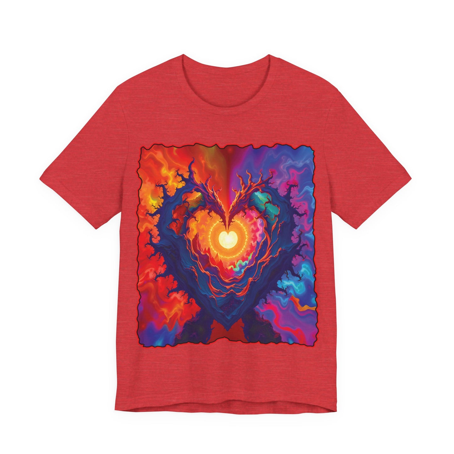 Colorful Heart Tee