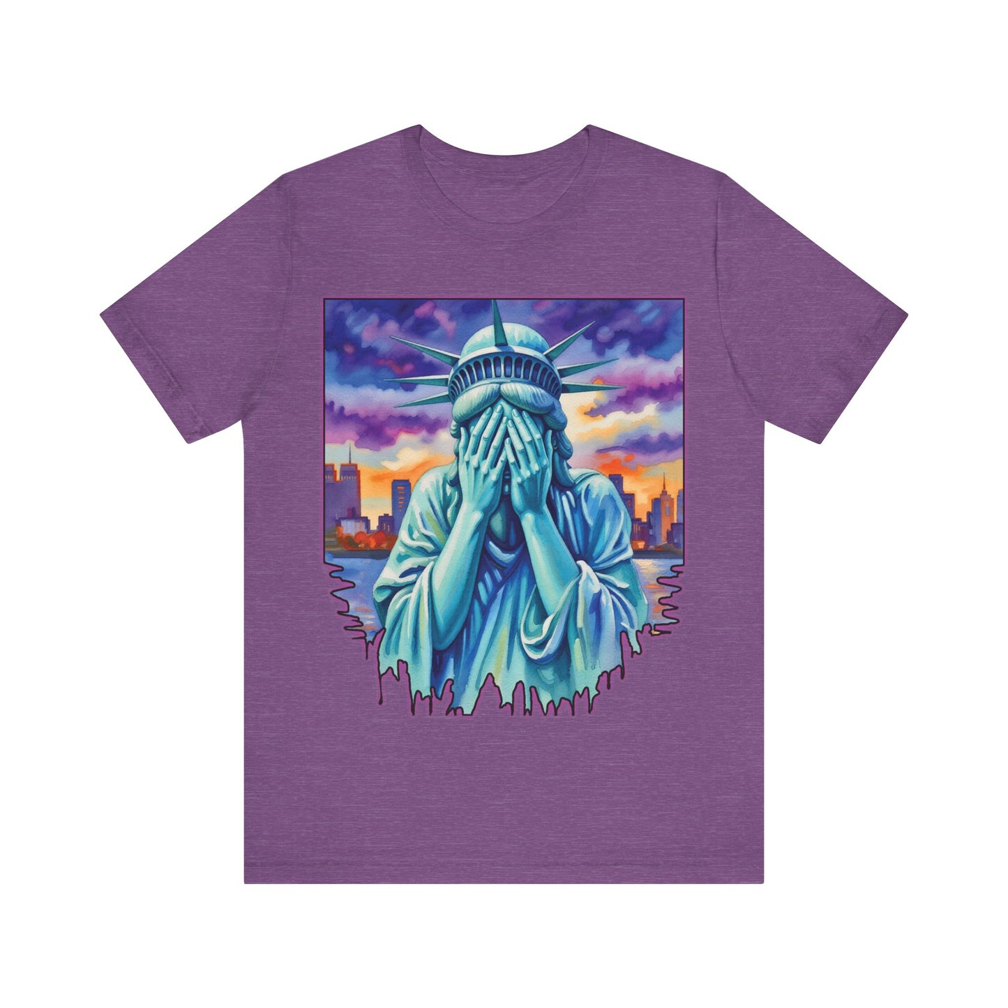 Lady Liberty Crying Tee