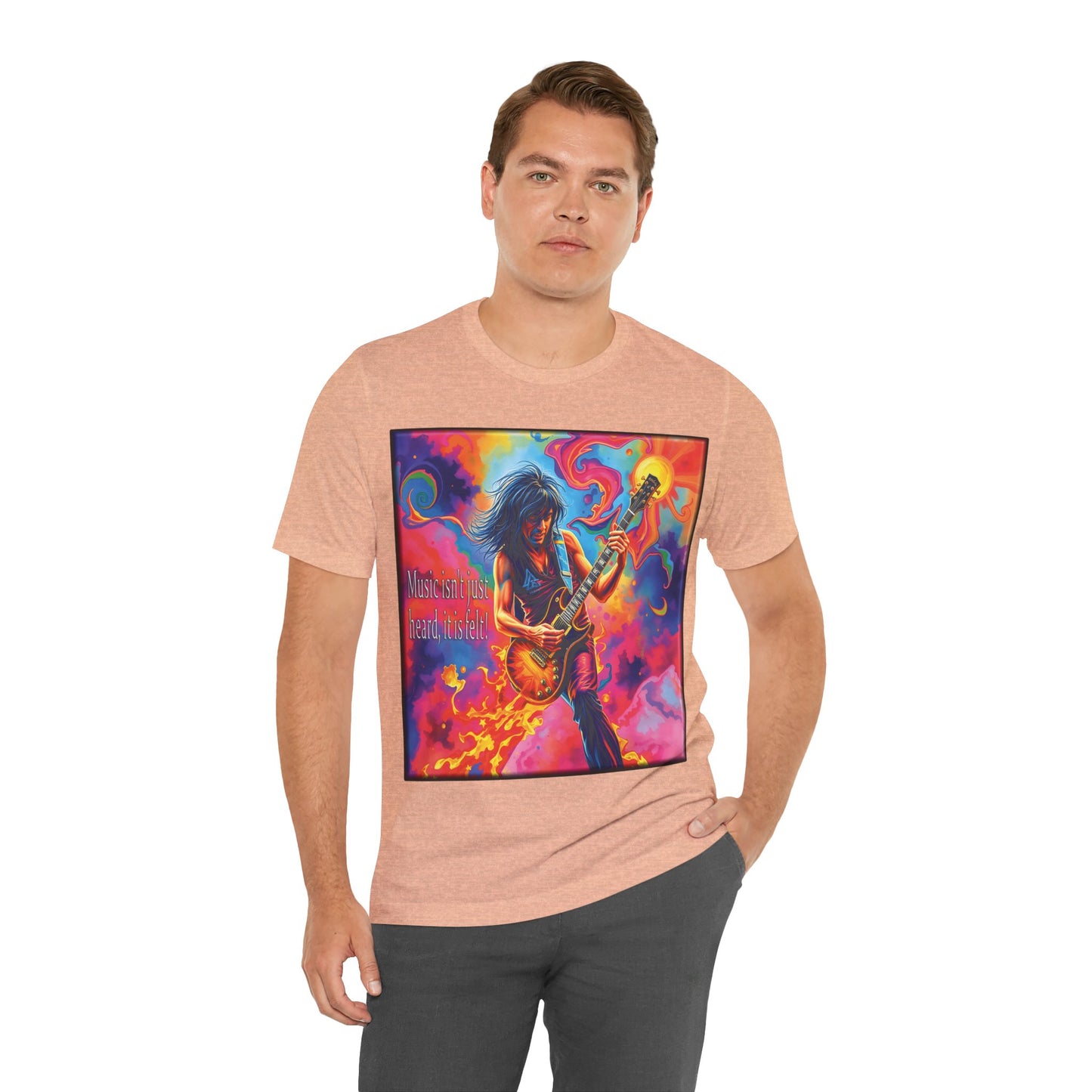 Guitarist Psychedelic Tee