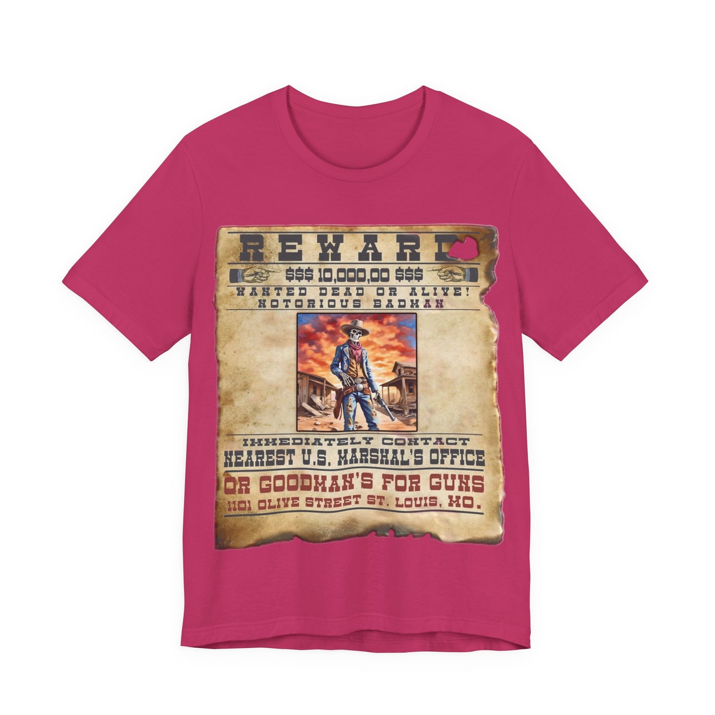 Wanted Poster Tee