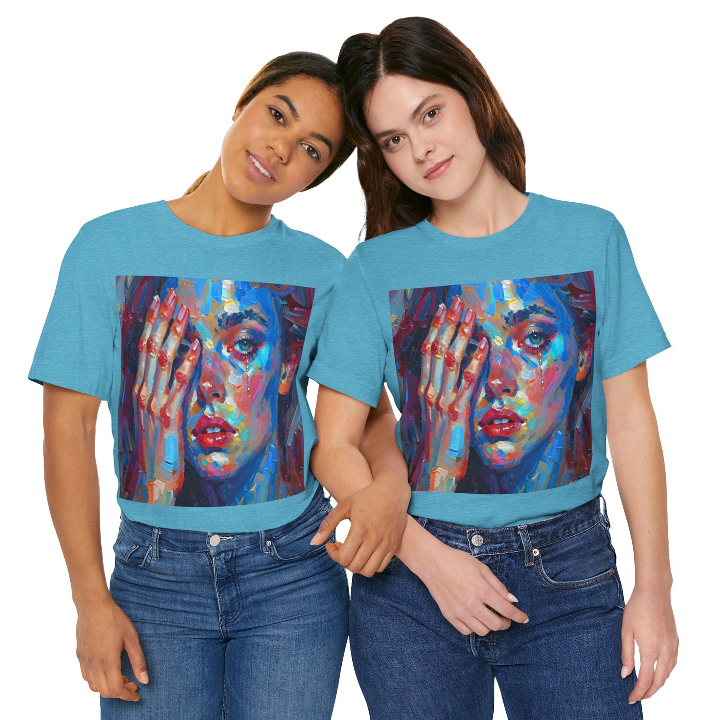 Abstract Woman Tee