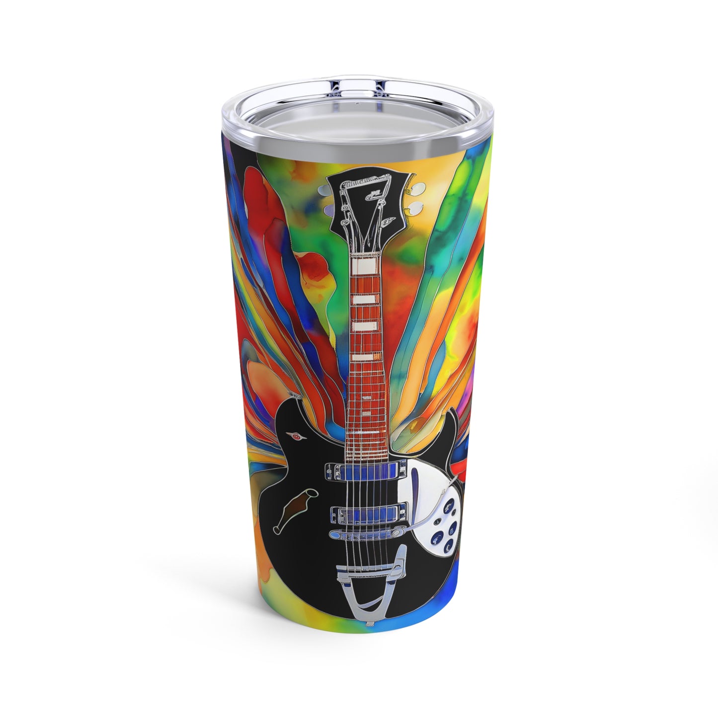 Guitar Psychedelic Tumbler