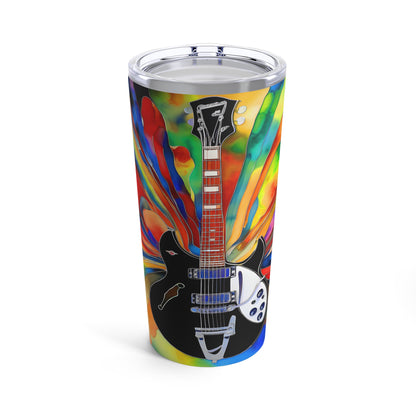 Guitar Psychedelic Tumbler