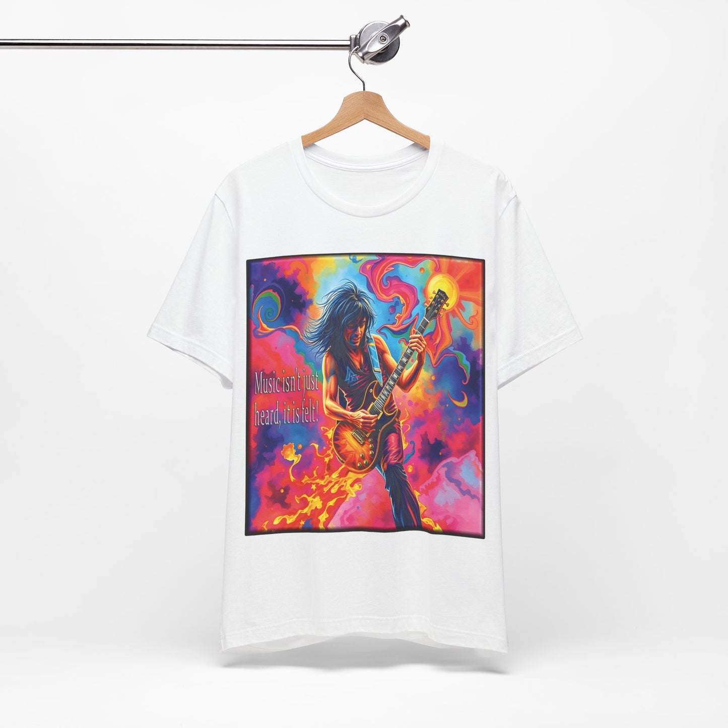 Guitarist Psychedelic Tee