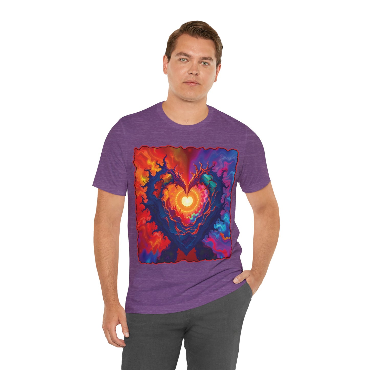 Colorful Heart Tee
