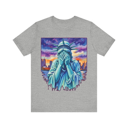 Lady Liberty Crying Tee