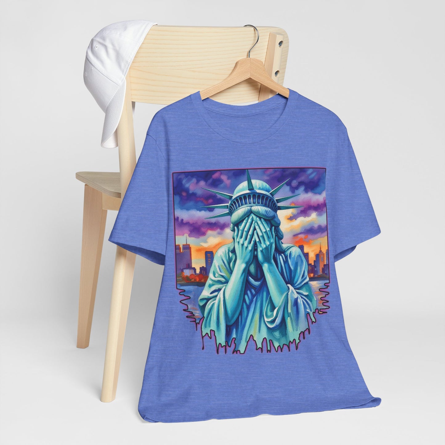 Lady Liberty Crying Tee