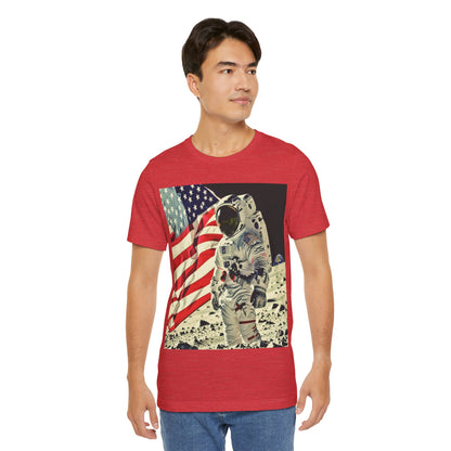 Astronaut On Moon Tee