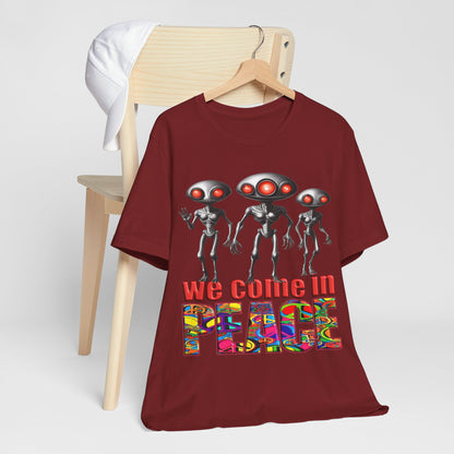 Aliens Come in Peace Tee