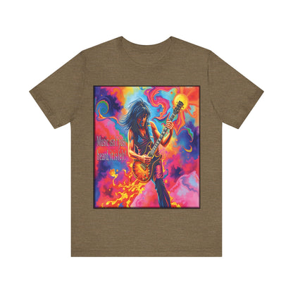 Guitarist Psychedelic Tee