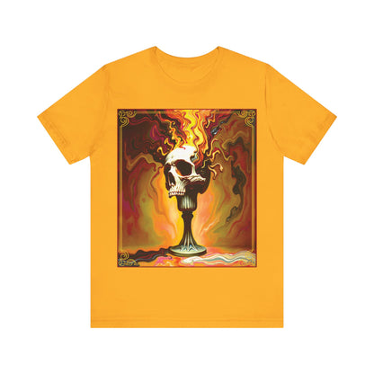 Colorful Exploding Skull Tee