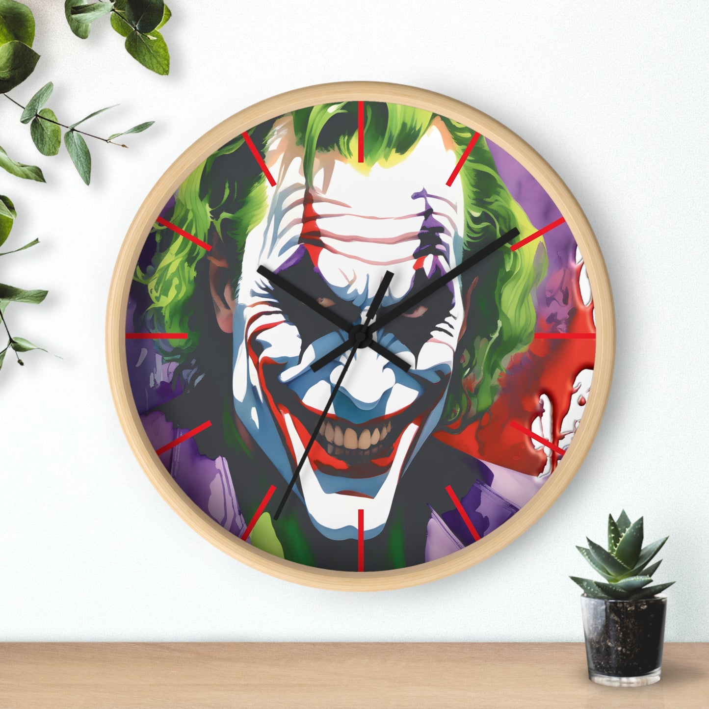 Joker Man Wall Clock