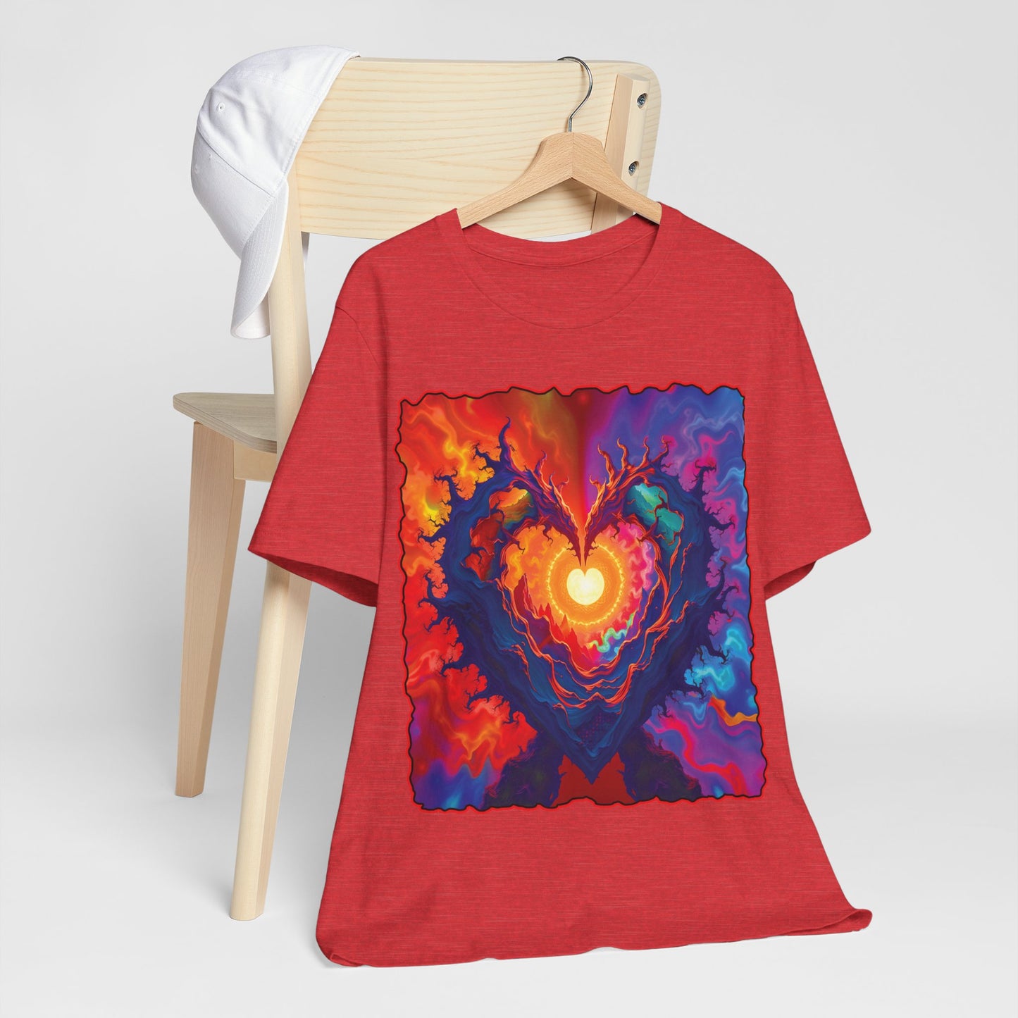 Colorful Heart Tee