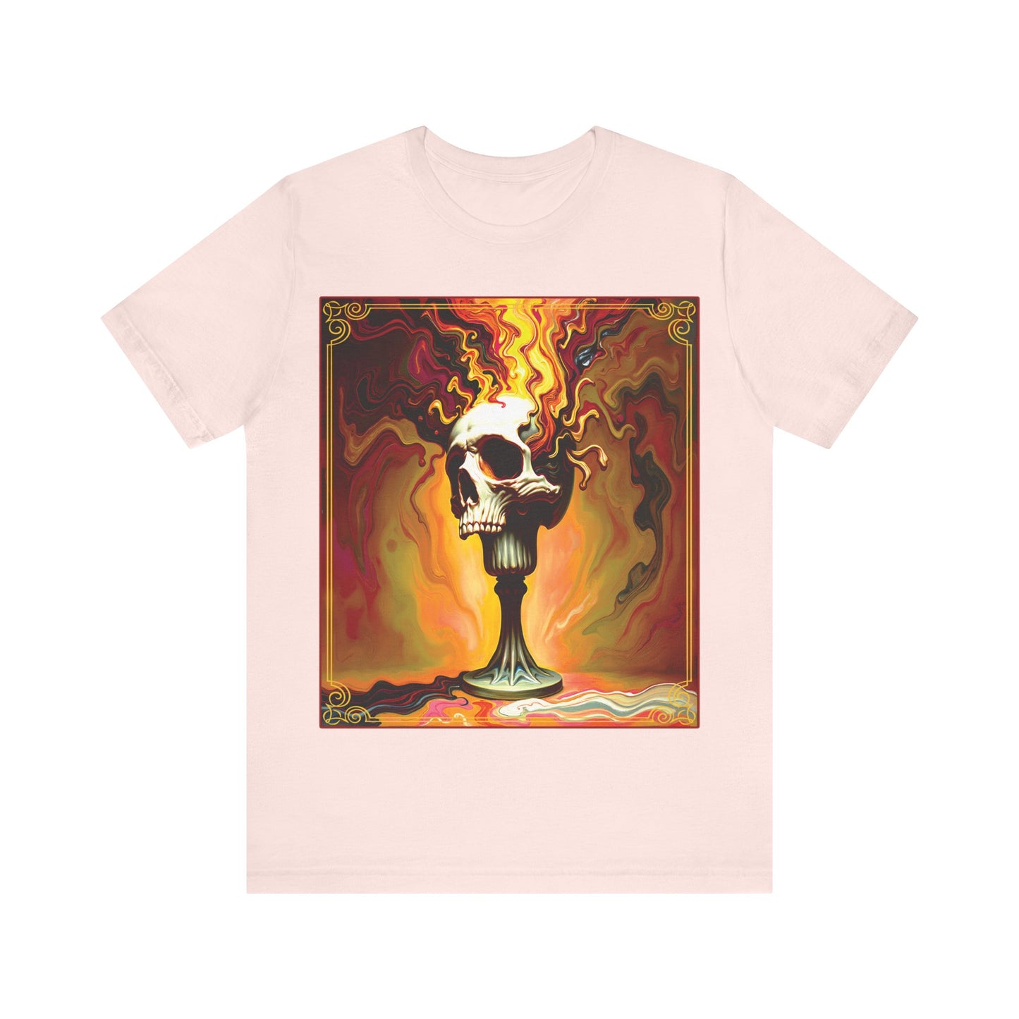 Colorful Exploding Skull Tee