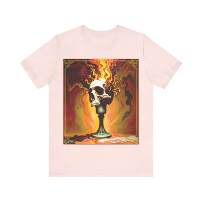 Colorful Exploding Skull Tee