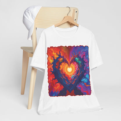 Colorful Heart Tee