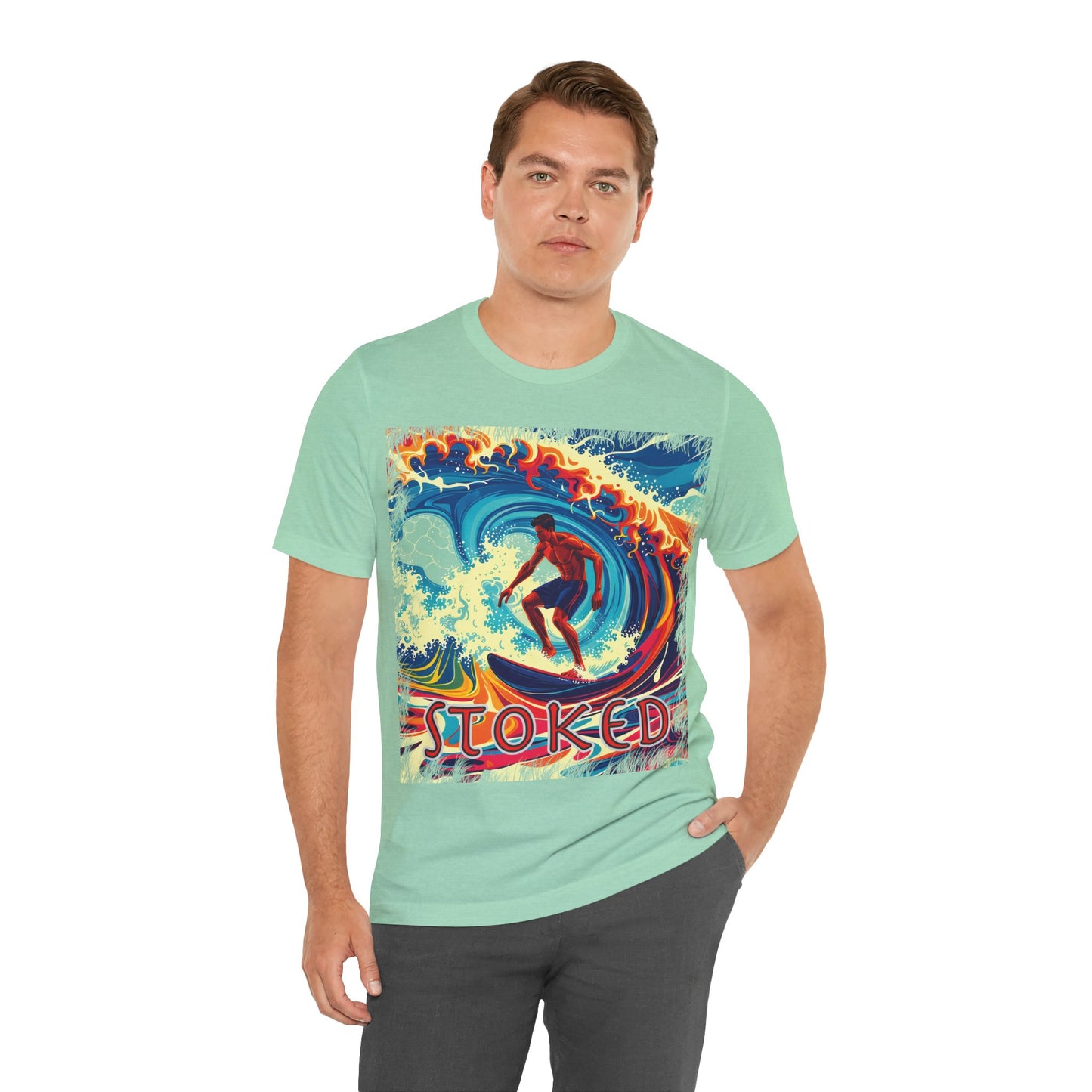 Psychedelic Surfer Tee