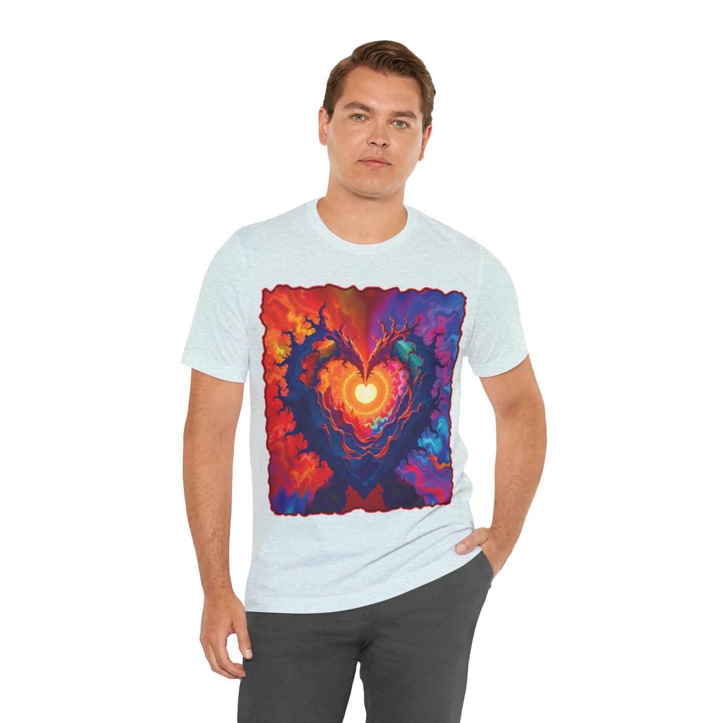 Colorful Heart Tee