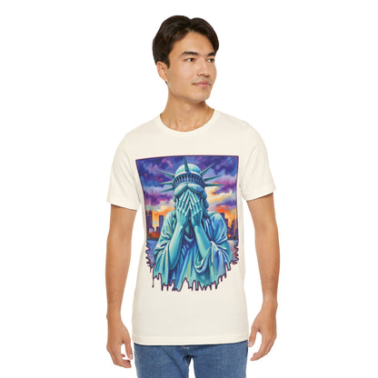 Lady Liberty Crying Tee