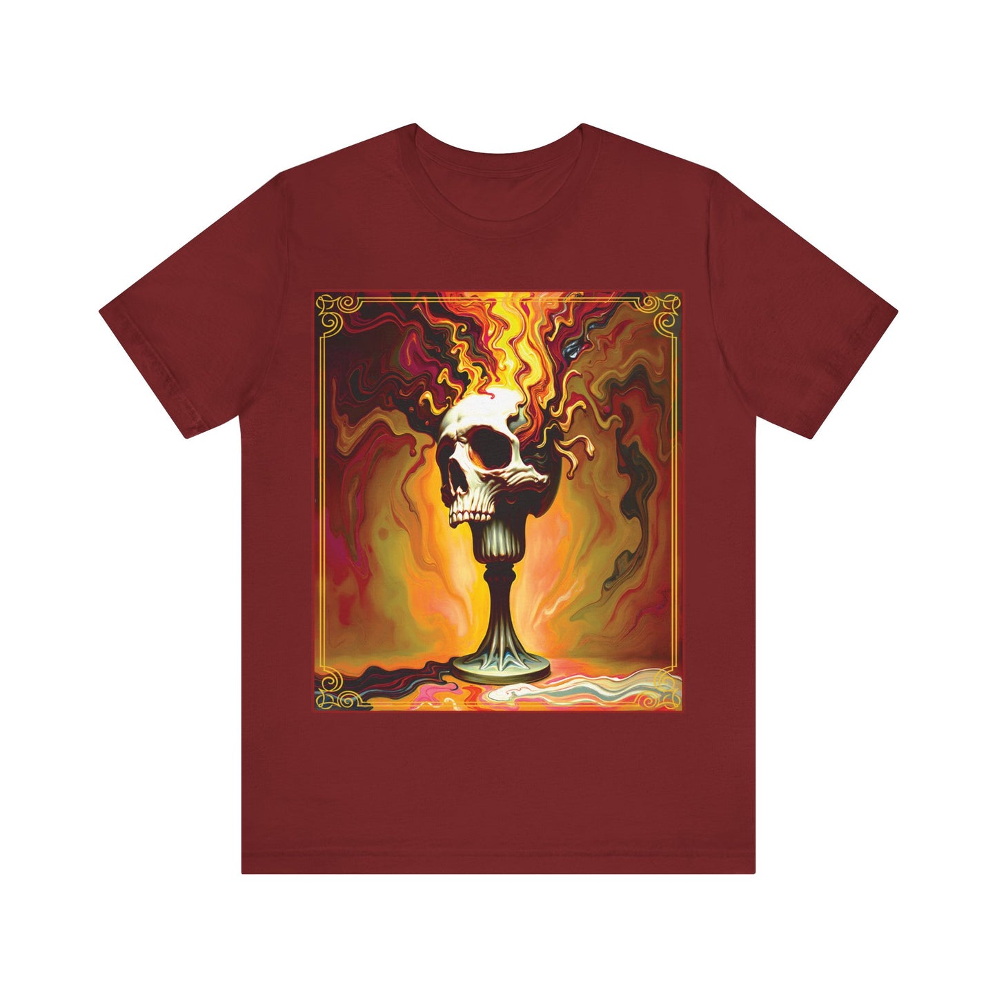 Colorful Exploding Skull Tee