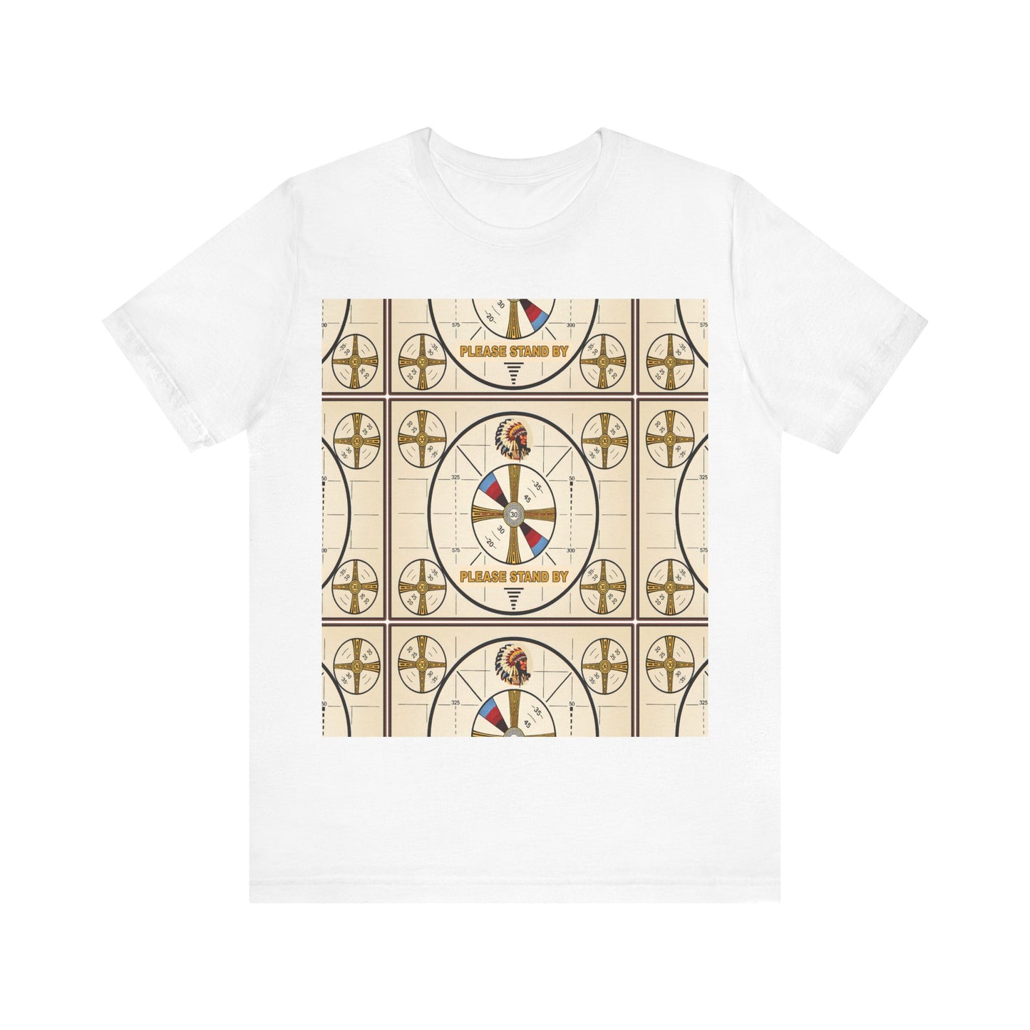 Retro TV Test Pattern Tee