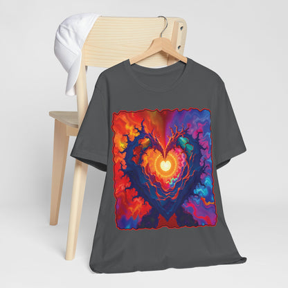 Colorful Heart Tee