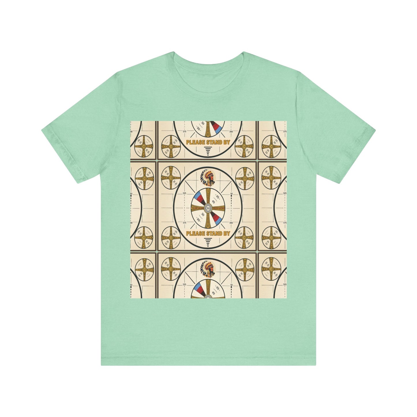 Retro TV Test Pattern Tee