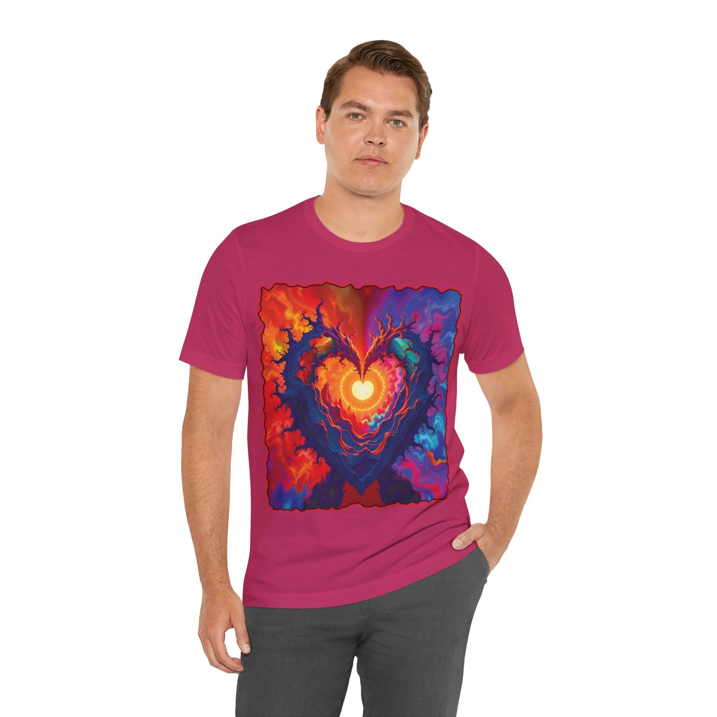 Colorful Heart Tee