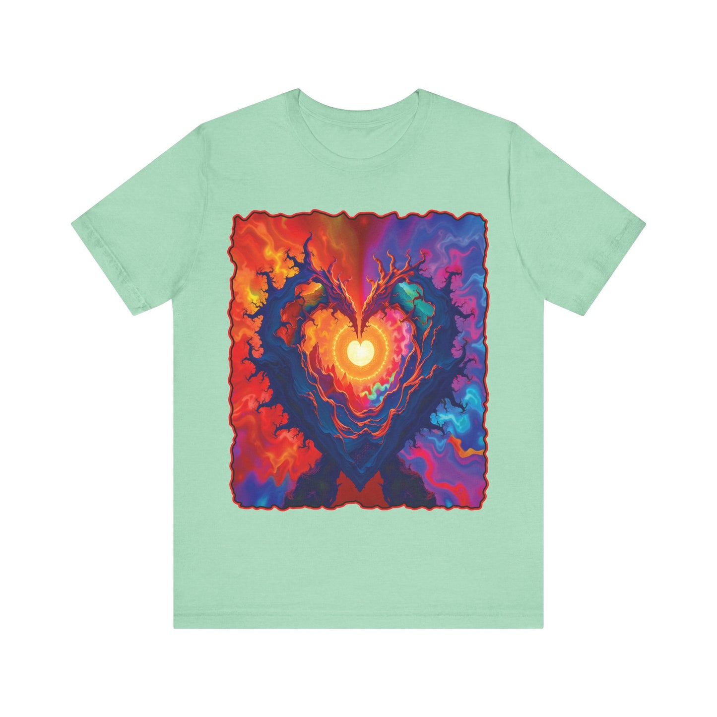 Colorful Heart Tee