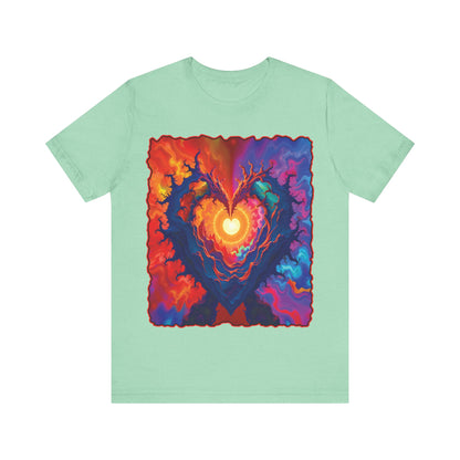 Colorful Heart Tee