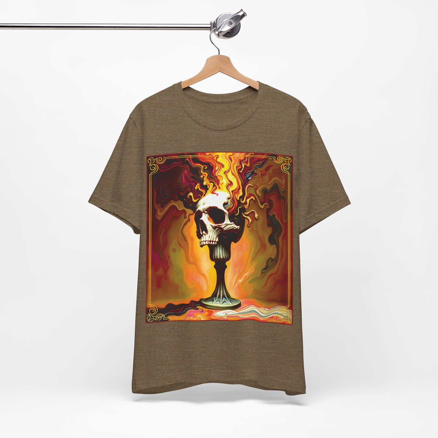 Colorful Exploding Skull Tee