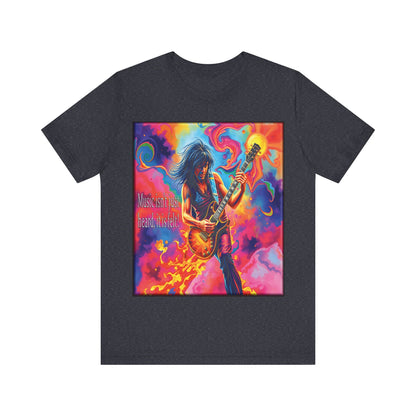 Guitarist Psychedelic Tee