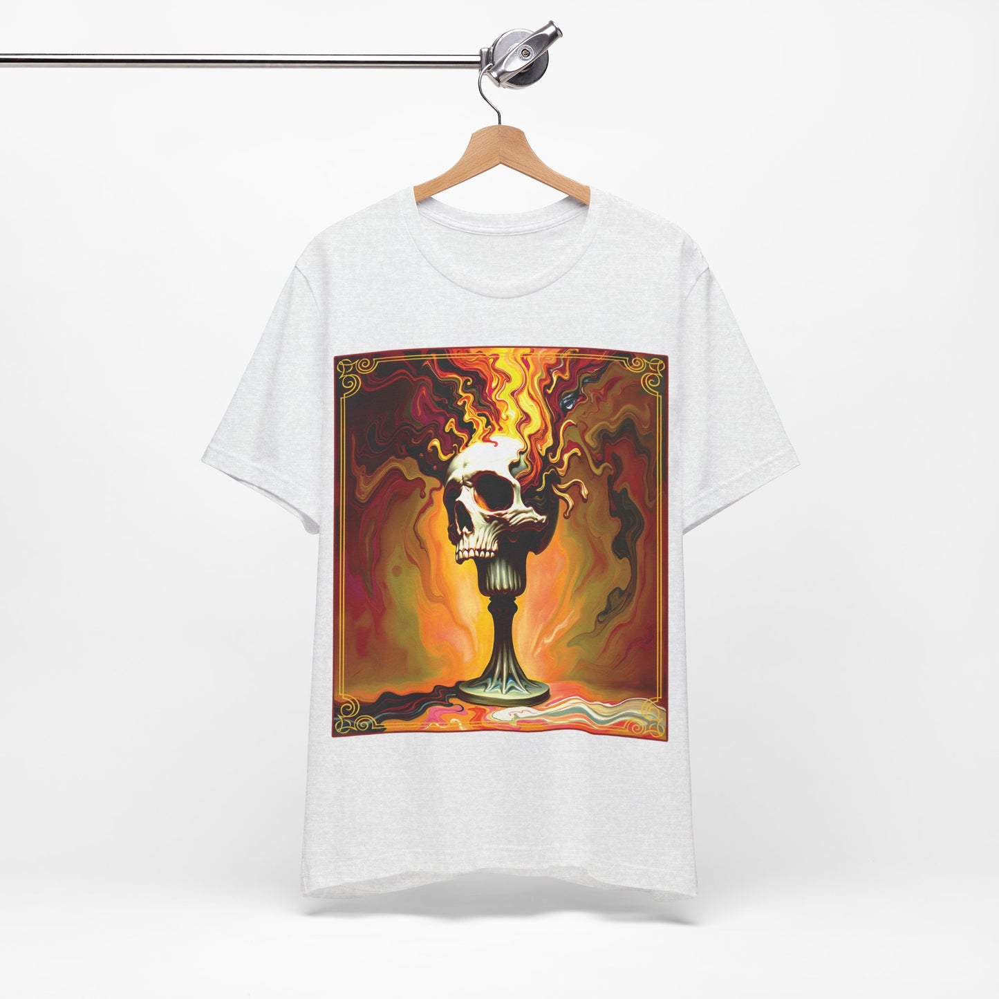 Colorful Exploding Skull Tee
