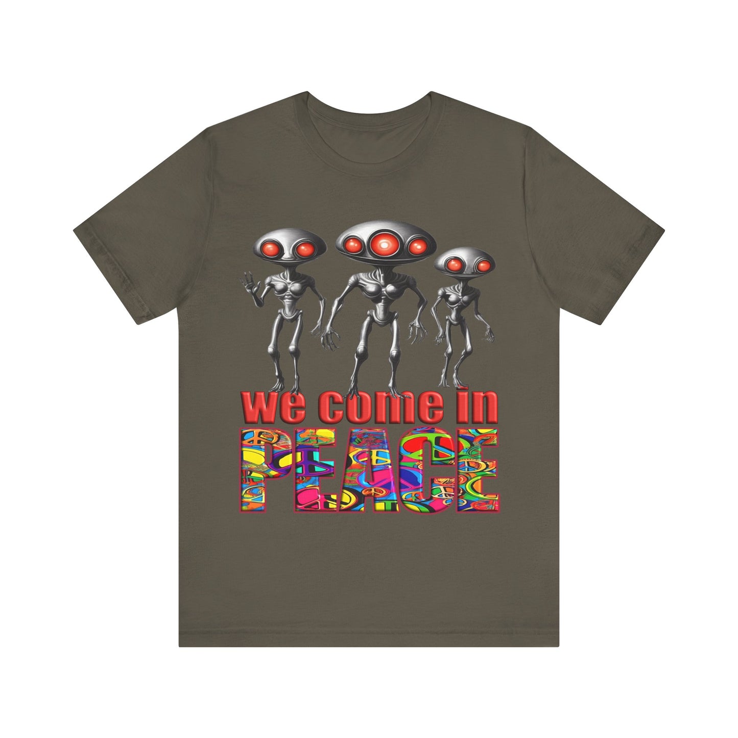 Aliens Come in Peace Tee