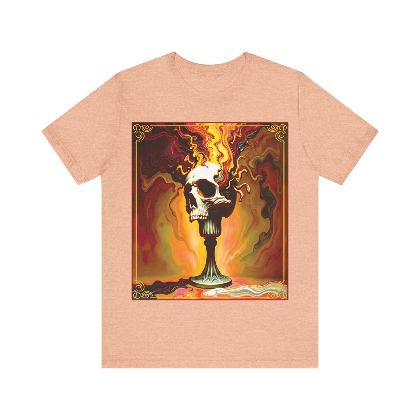 Colorful Exploding Skull Tee